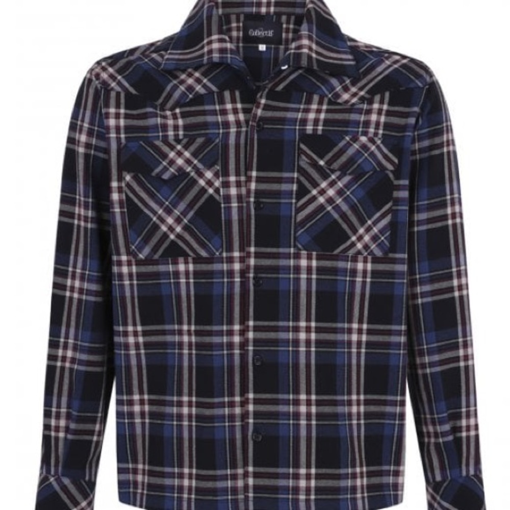 NWOT Collectif London Vintage Check Shirt - Picture 3 of 5